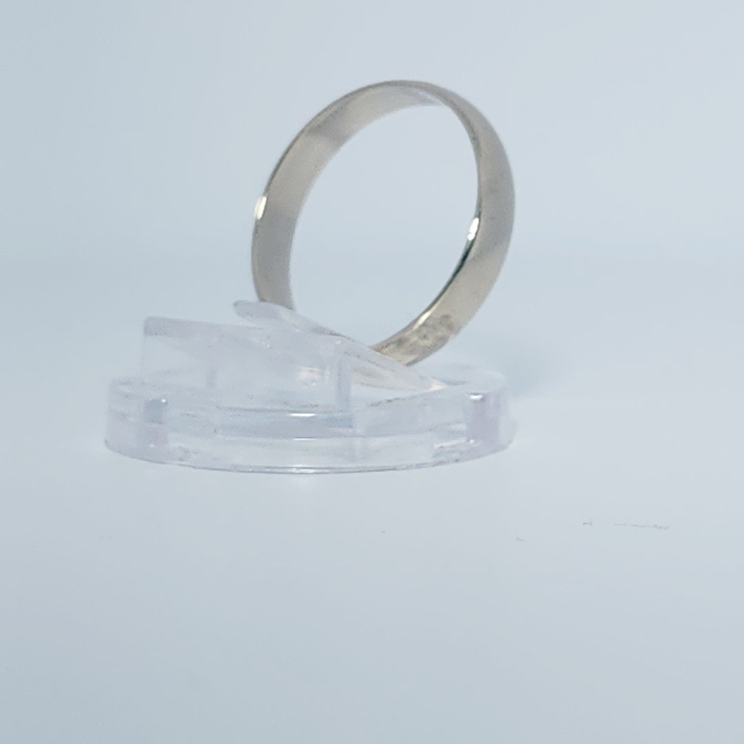 Comfort fit men Bands 2.7G Size 9, 14K White Gold