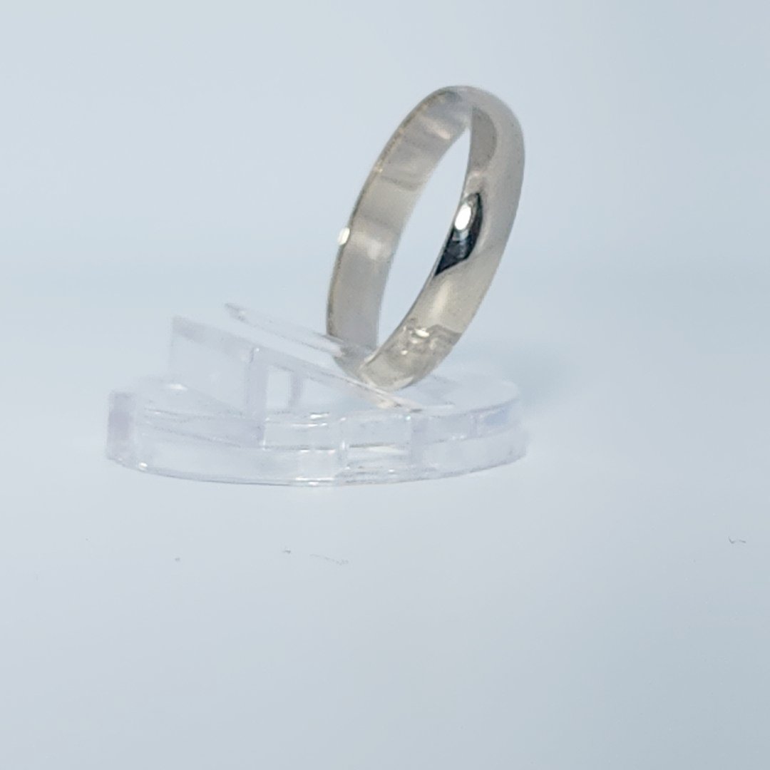 Comfort fit men Bands 2.7G Size 9, 14K White Gold