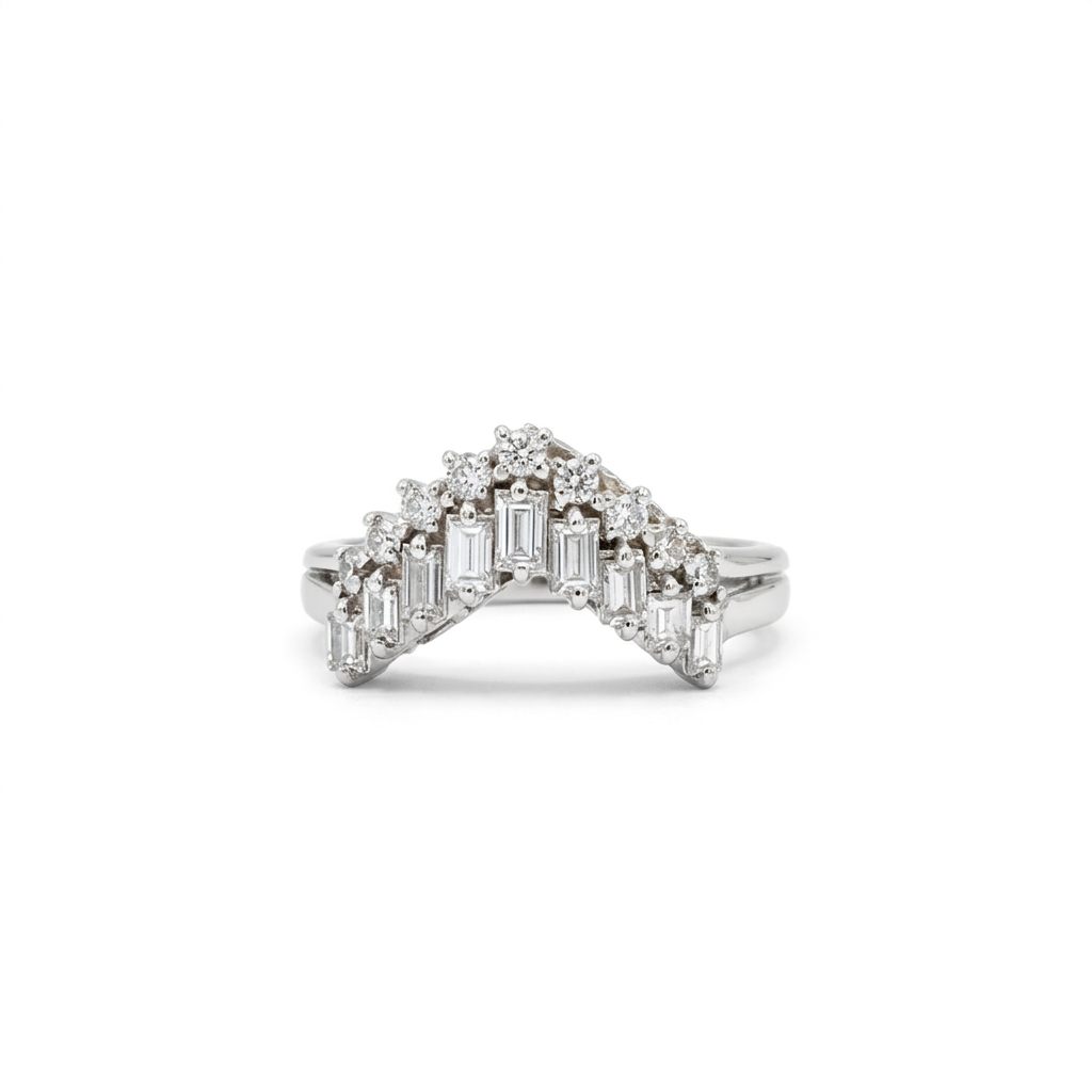 Natural Diamonds (0.51 CTW), Size 5.75, Platinum 900