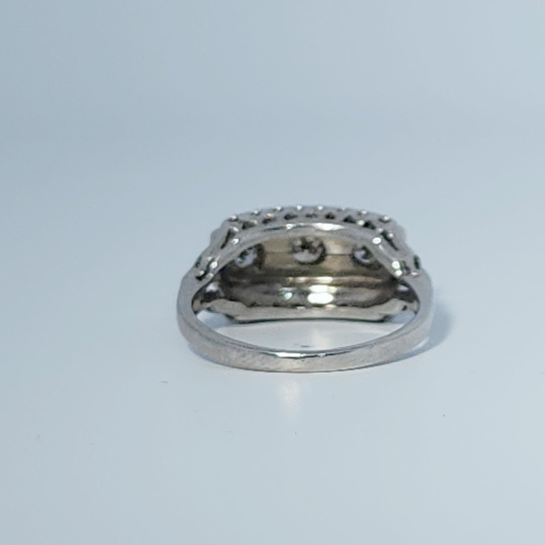 Vintage Art Deco, Natural Diamonds GH VS1(0.18CTW)